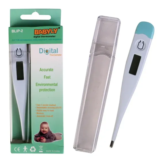 Термометр Babyly Digital Body Thermometer BLIP-2 BL 1020, точное измерение температуры, компактные р Киев