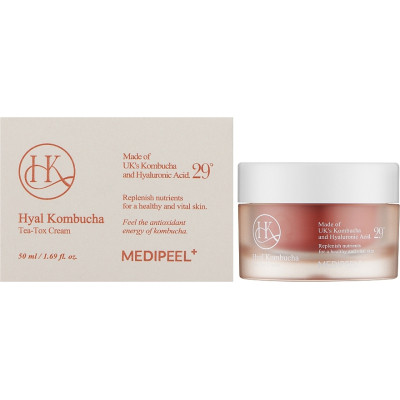 Крем для лица Medi-Peel Hyal Kombucha Tea-Tox Cream 50 мл (8809409346489) Винница - изображение 2