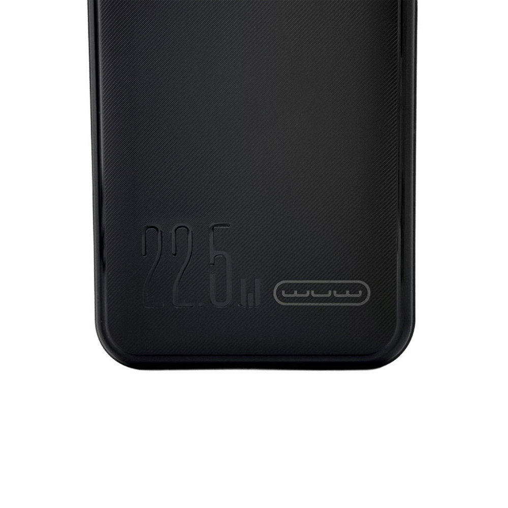 Зовнішній акумулятор WUW Y138 （PD22.5W quick charge) 20000mAh Black Київ - фото 7