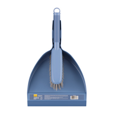 Комплект для прибирання Ardesto Solid Совок та щітка Синій (ARHE1306B) Вінниця - фото 2