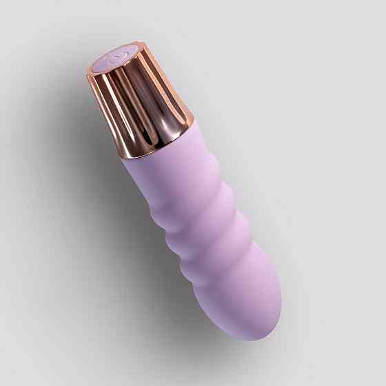 Міні-вібратор CRUSHIOUS Mellow Bubbles, лавандовий, 11 х 2,8 см Sex Aura Київ