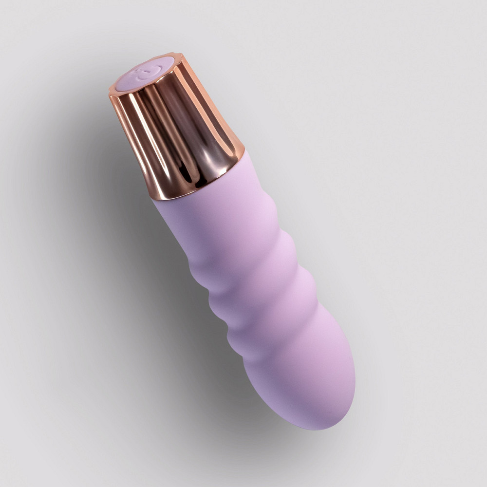 Міні-вібратор CRUSHIOUS Mellow Bubbles, лавандовий, 11 х 2,8 см Sex Aura Київ - фото 6
