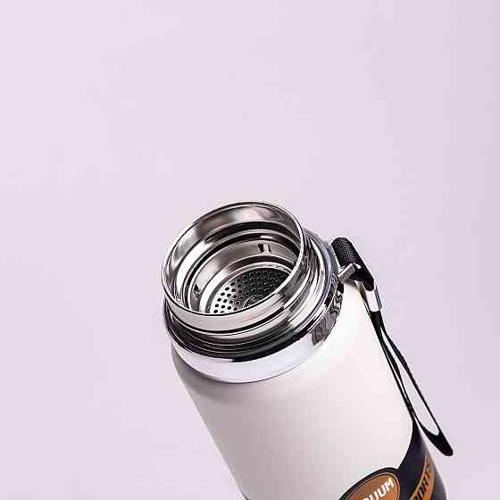 Термос Vacuum Sports  с датчиком температуры 1 л белый HP-14-30W Киев