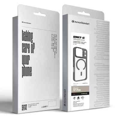 Чохол до мобільного телефона Armorstandart Unit-C MagCase Apple iPhone 17 Pro Titanium Grey (ARM87912) Вінниця