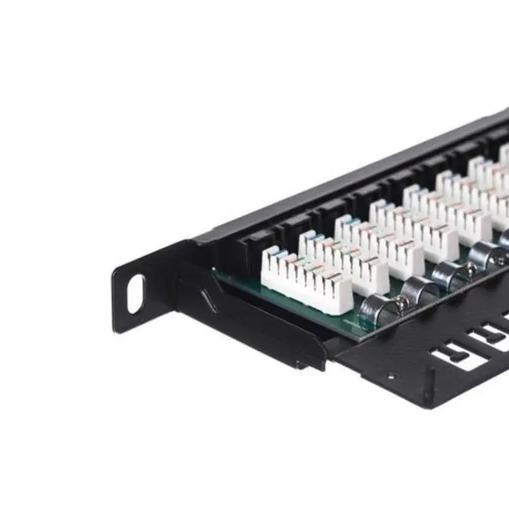 Патч-панель Hypernet 24 порти UTP 0.5U кат. 5е 19" PP-UTP24-WMR-05U Київ - фото 2