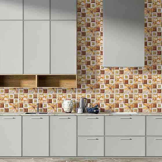 Декоративная ПВХ плитка на самоклейке 300х300х5мм Масляные краски, цена за 1 шт. (СПП-608) SW-00001138 Киев