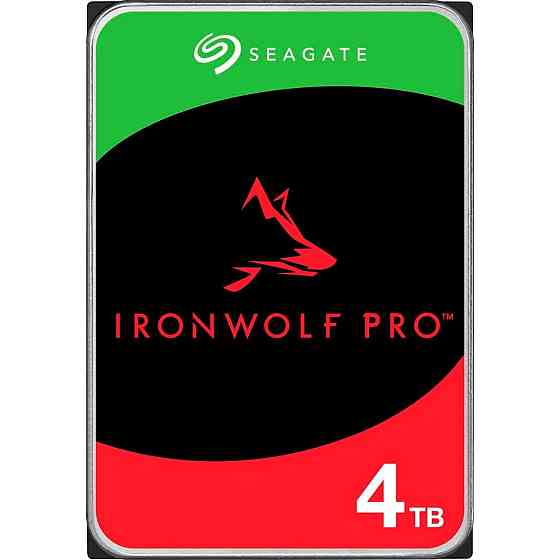 Накопичувач HDD SATA 4.0TB Seagate IronWolf Pro 7200rpm 256MB (ST4000NT001) ( 3.5