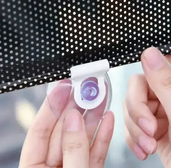 Рулонная солнцезащитная шторка на пластиковые окна 40*125 см, Черная Коломия