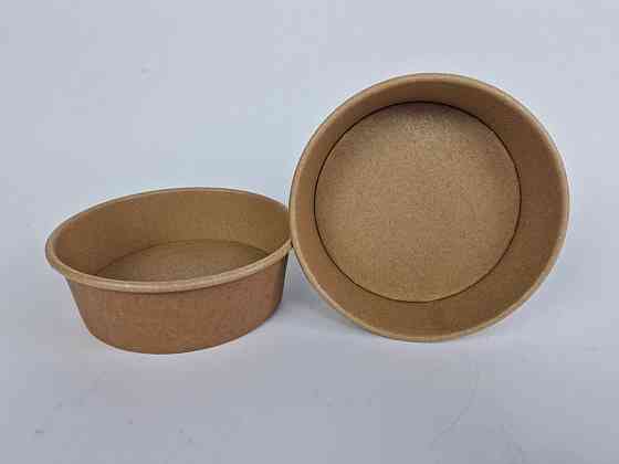 Контейнер круглий для Салата "KRAFT" 550 мл d150 h50 (50 шт.) Харків