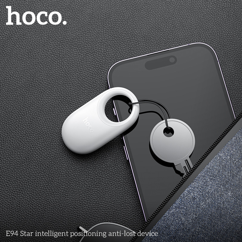 Трекер HOCO E94 Star intelligent positioning anti-lost device Pearl White Одеса - фото 5