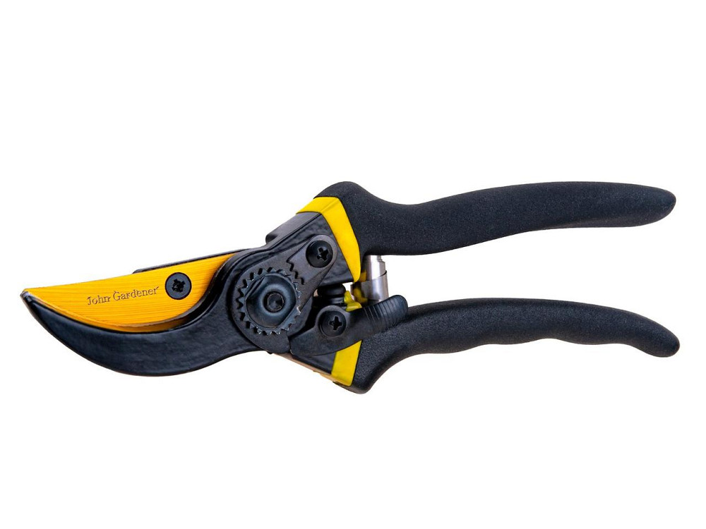 Секатор садовий "John Gardener" profi, для гілок до 20мм, лезо марганцева сталь 65Mn , загальна довжини 210мм Киев - изображение 2