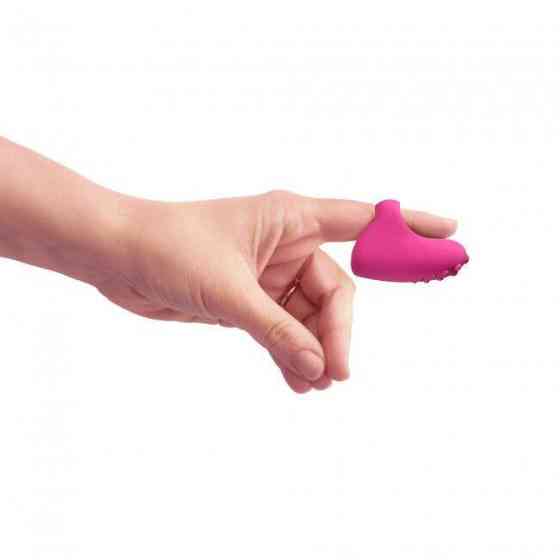 Вибратор на палец Dorcel MAGIC FINGER Rose перезаряжаемый, 3 режима работы Sex Aura Киев