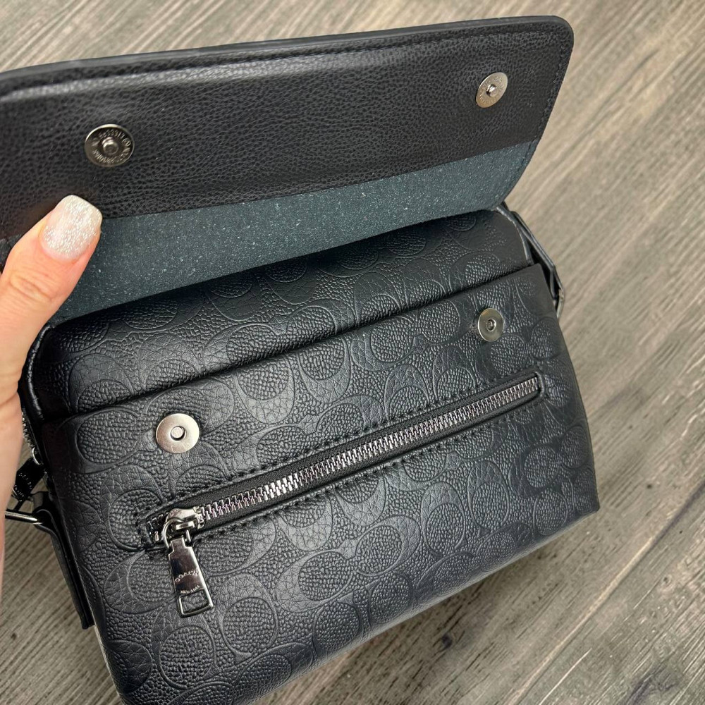 Якісна чоловіча сумка барсетка стиль Coach, сумка месенджер на плече Коач ( 20645 ) Харьков - изображение 4