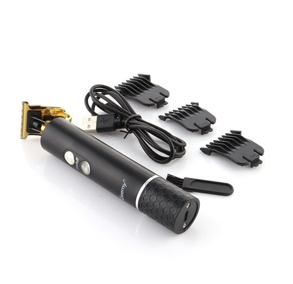 Машинка для стриження Geemy GM-6605, чорна Вінниця - фото 2