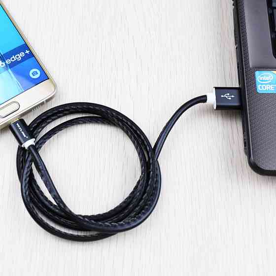Type-C провід Voxlink під шкіру 1.8 м Black Київ