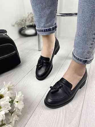 LEADER STYLE Туфлі жіночі LEADER STYLE 2697 чорні (весна-осінь, шкіра натуральна) (2641) лише 3 Коломыя