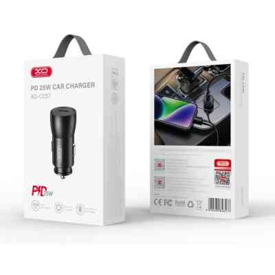 Зарядний пристрій XO CC57 USB-C PD25W Black (CC57_Black) Вінниця