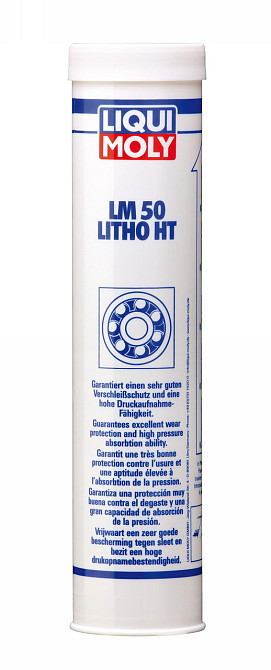 LIQUI MOLY 3406 LM 50 Litho HT — Високотемпературне літієве мастило для підшипників | Надійний захист при екстремальних навантажен Ковель - фото 1