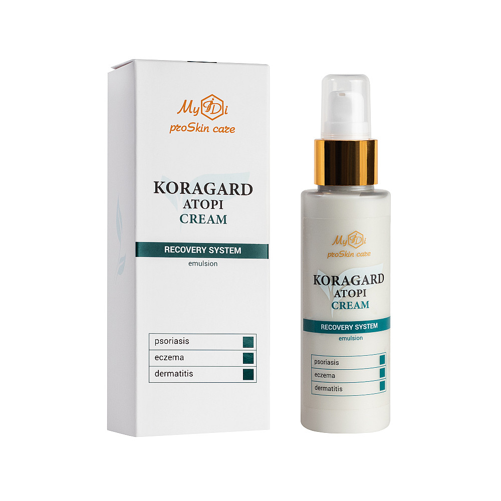 Крем для коррекции проявлений дерматита, псориаза и экземы Корагард MyIDi 100 мл Киев - изображение 1