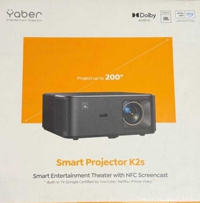 Проектор Yaber K2s FHD 1080P 4K. Харків - фото 2
