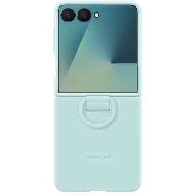 Чехол для мобильного телефона Samsung Silicone with Ring Galaxy Flip 7 Black (EF-PF766TMEGUA) Винница