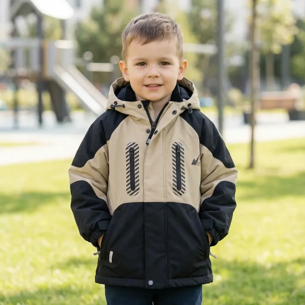 Демисезонная детская курточка для мальчиков  на 3,4,5,6,7 лет Николаев - изображение 4