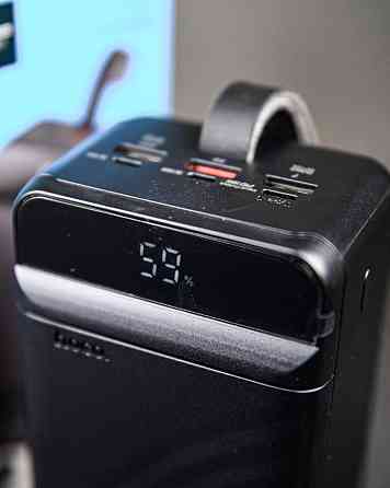 Повербанк Hoco J123C 60000mAh 22.5W швидке заряджання Чорний ПП8195 Київ