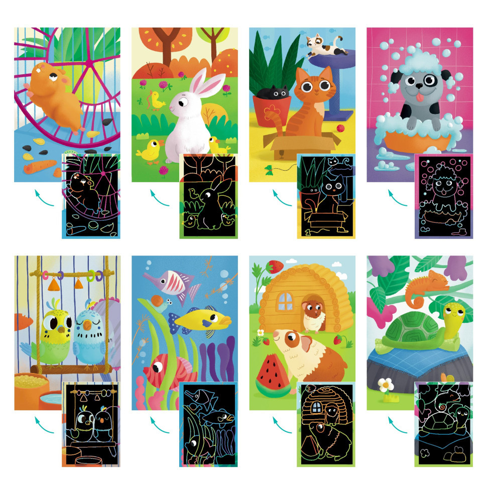 Дитячий набір для творчості "Домашні тварини" 300490 Вінниця - фото 2