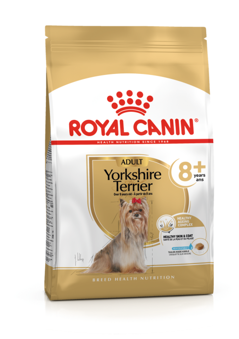 Корм для зрілих собак породи Йоркшир-тер'єр ROYAL CANIN YORKSHIRE TERRIER AGEING 8+(віком від 8 років) 1.5 кг Київ - фото 1