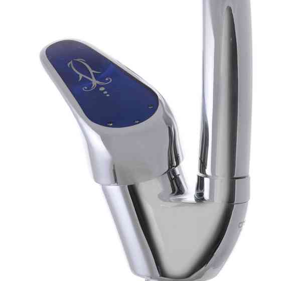 Кухонний змішувач Cron Magic 777 з синьою ручкою CR0116 Харків