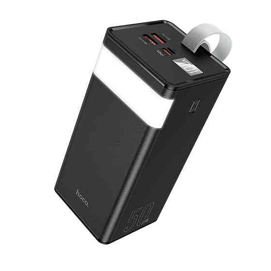 Зовнішній акумулятор HOCO J86A Powermaster 22.5W fully compatible power bank(50000mAh) Black Київ