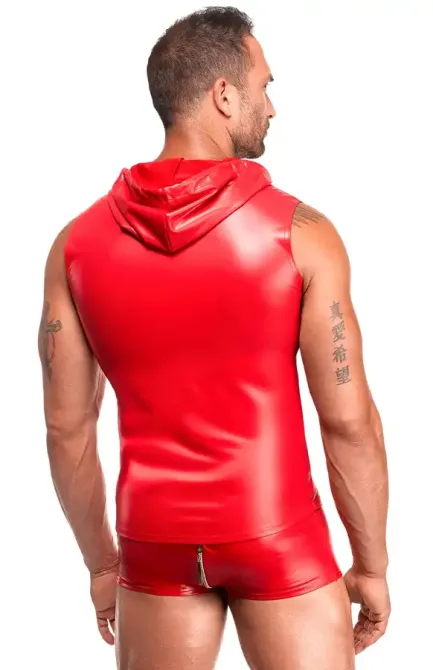 Чоловічий жилет з капюшоном Noir Handmade H096 Ignite hooded vest S Львів - фото 2