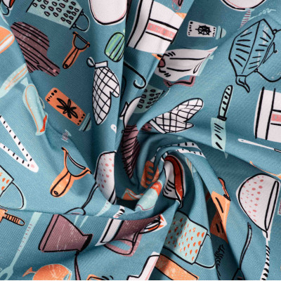 Скатертина Ardesto Cookery 90% поліестер, 10% бавовна 140х180 см (ART08CK) Вінниця - фото 5