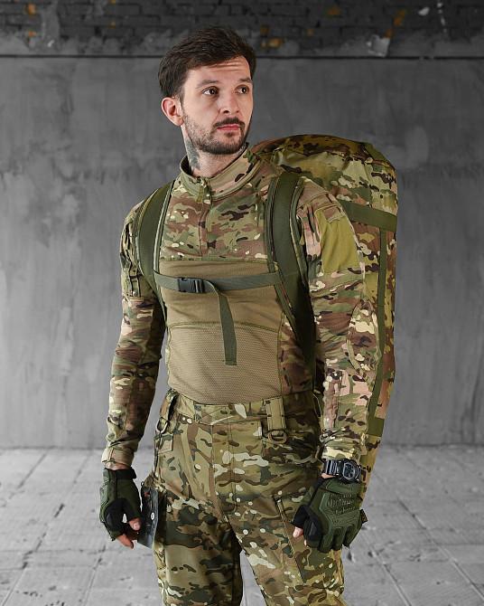 Сумка баул ВСУ для вещей транспортная индивидуальная 90 л. мультикам Одесса - изображение 12