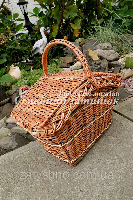 Пікнік кошик великий місткий Київ - фото 4