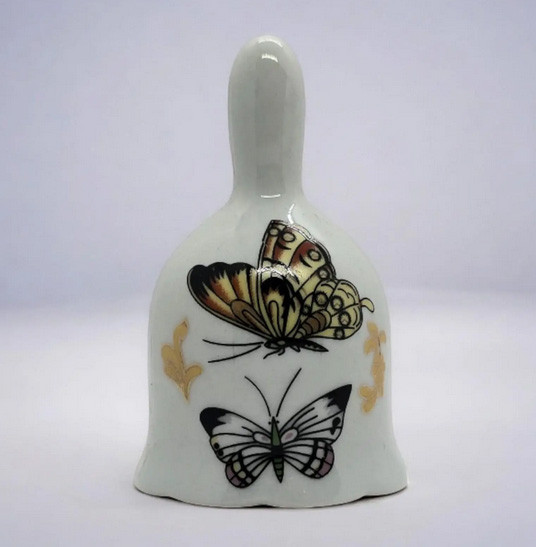 Колокольчик сувенирный керамика Бабочки Киев - изображение 1
