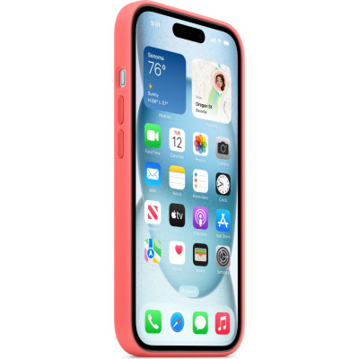 Чехол для мобильного телефона Apple iPhone 15 Silicone Case with MagSafe Guava (MT0V3ZM/A) Винница - изображение 7