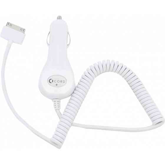 Зарядка автомобильная Cord Car Charger iPhone 4/4S 1А (CC32-IPH4.) Полтава