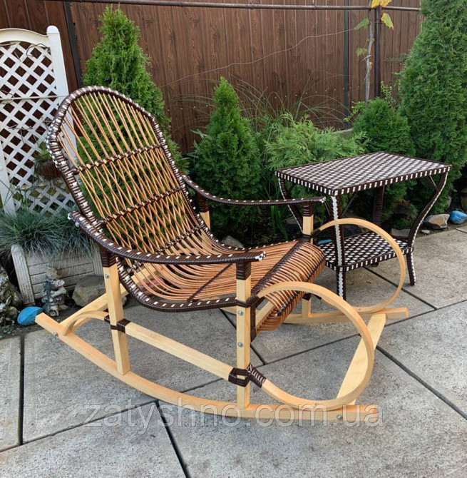 Мебель плетеная, буковая, комплект Киев - изображение 5