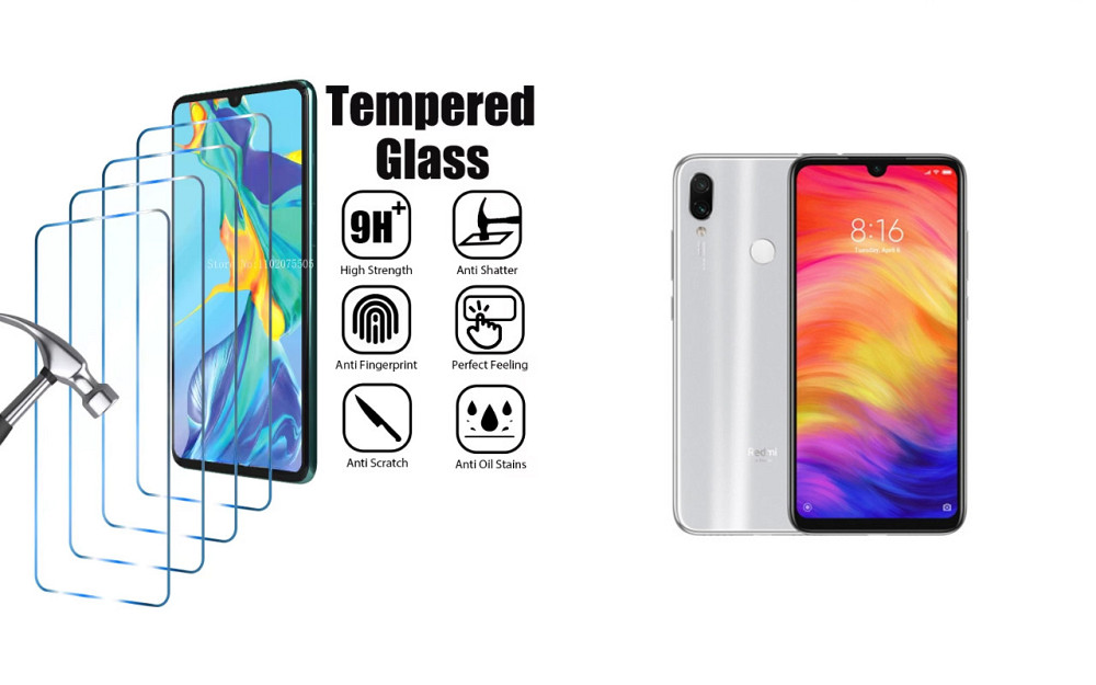 Защитное стекло ArmorGlass для Xiaomi Redmi Note 7 – устойчивое к царапинам и ударам Киев - изображение 1