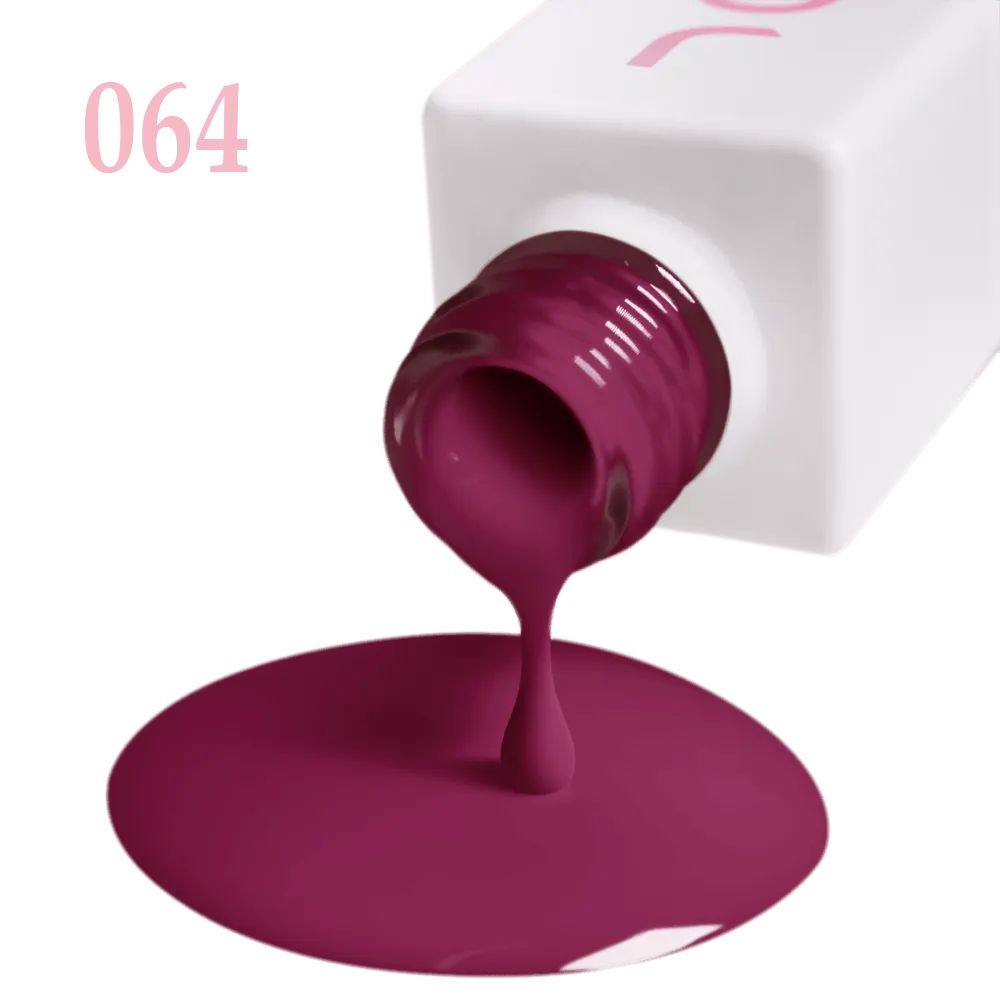 Гель-лак для ногтей бордо 064 эмаль JOIA vegan 6 мл Киев - изображение 9