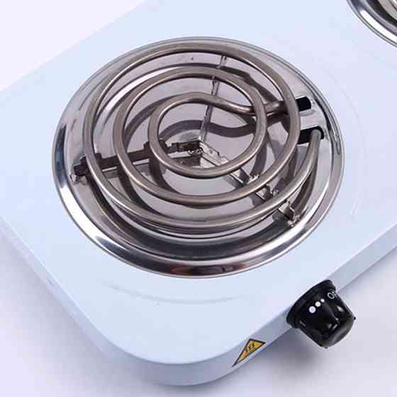 Электрическая плита настольная на 2 конфорки, 2000Вт, JX-2020B / Электрическая панель с двумя конфорками Киев