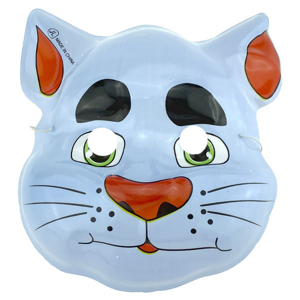 Маска дитяча карнавальна Кіт Томмі 12 шт Київ - фото 1