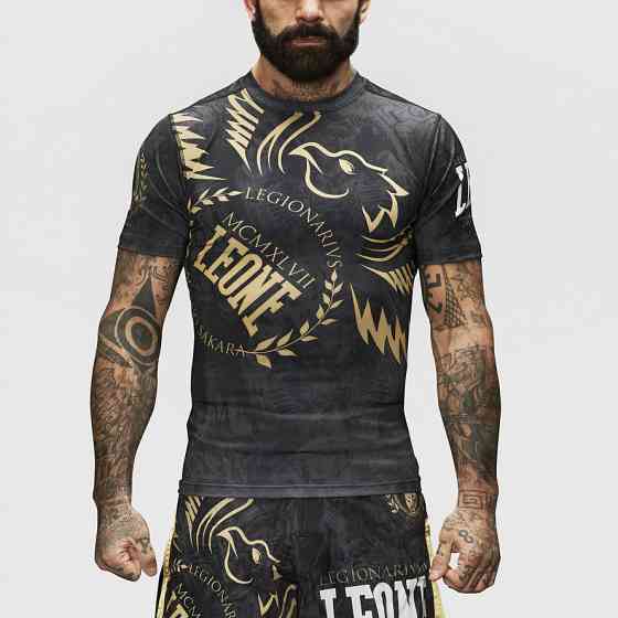 Рашгард із коротким рукавом Leone Legionarivs Black XL Каменское