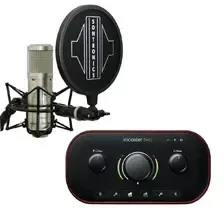 Микрофон Sontronics STC-3X Pack silver + Focusrite Vocaster Two za 1 zł !!! Киев