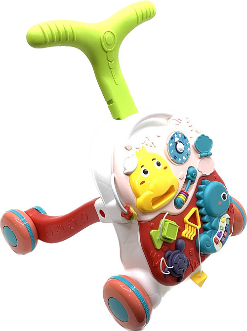 Каталка-ходунки Tiibaby ігровий центр 3 в 1 Перші кроки Червоний (66548-66549) Чернигов - изображение 1