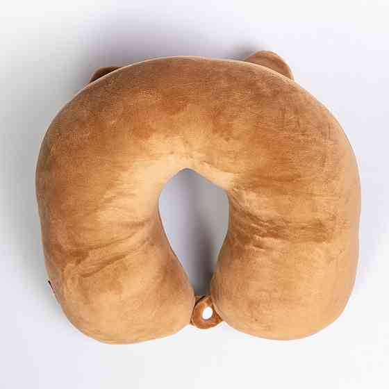 Yiwu Подушка для шиї Miaow U-подібна подвійна, коричневий HP-56-27BR Коломыя