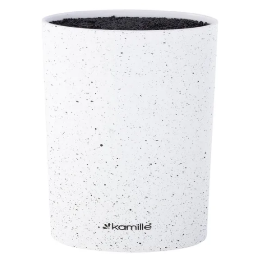 Підставка для ножів 22см (чорн.мармур,червон.мармур,сiрий мармур) 7606 KAMILLE Житомир - фото 4