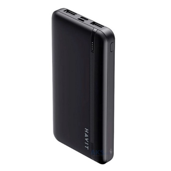 Павербанк 20000 mAh Havit HV-PB92 22,5W QC+PD чорний Житомир - изображение 1