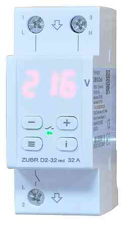 Реле напруги D2-32 red ZUBR Харків